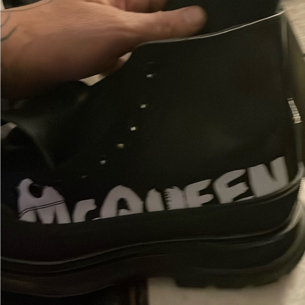 Alexander McQueen boots size 11